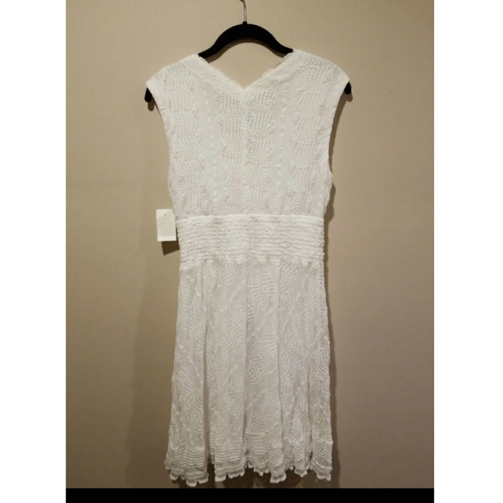 NWT, Rabbit Rabbit Rabbit, White lace dress, M - Picture 3 of 5